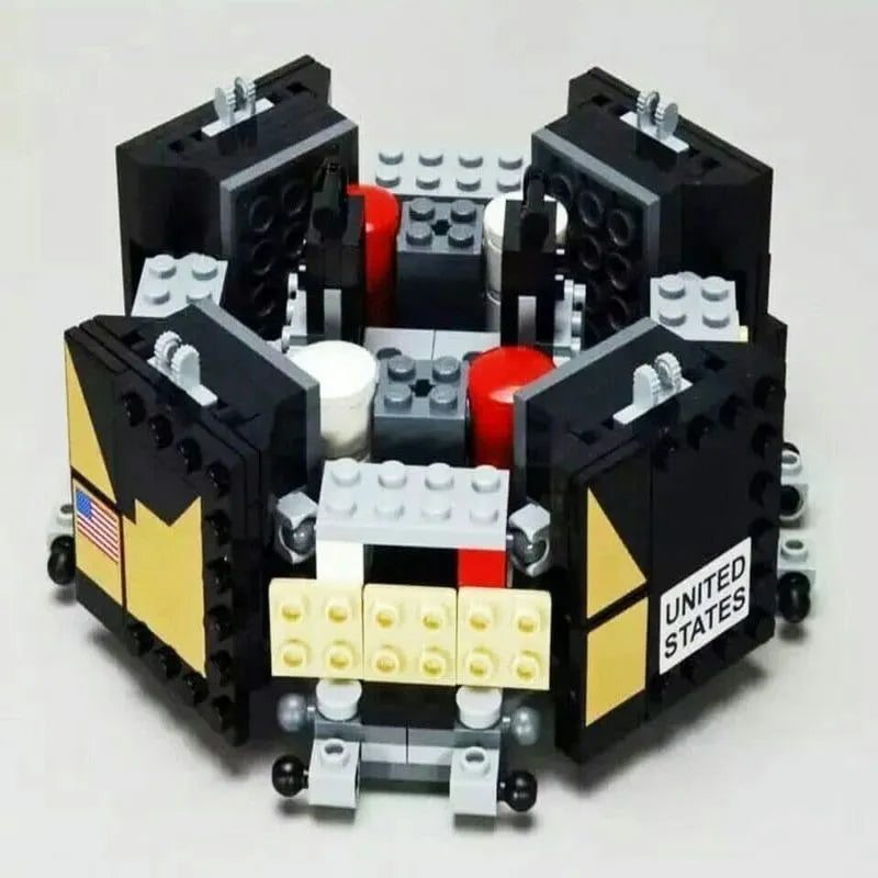 Building Blocks MOC Ideas Expert Apollo 11 Lunar Lander Bricks Toy 60003 Construction Set Toys - 3