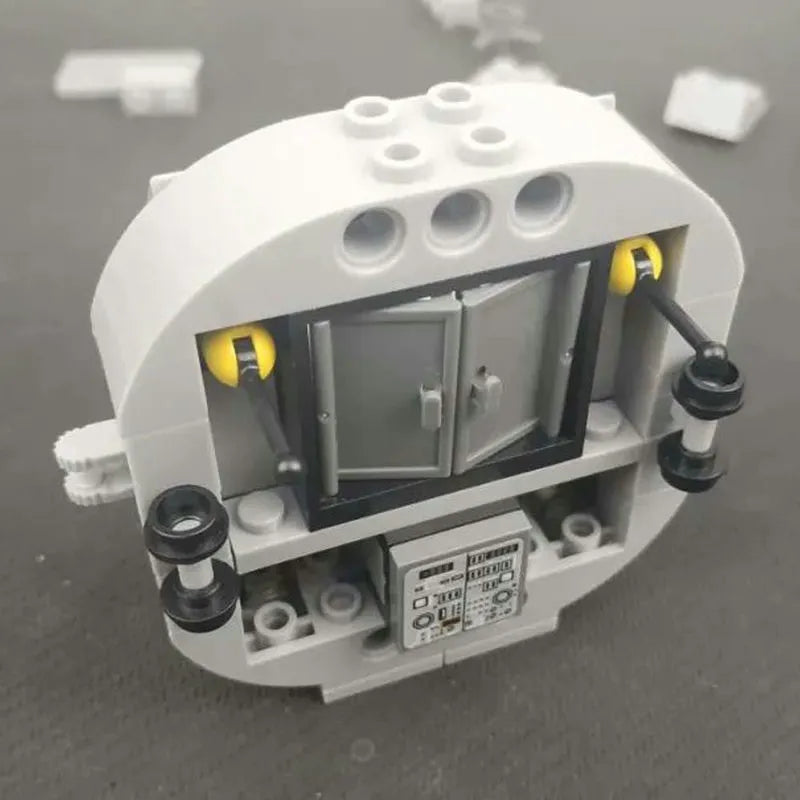 Building Blocks MOC Ideas Expert Apollo 11 Lunar Lander Bricks Toy 60003 Construction Set Toys - 12