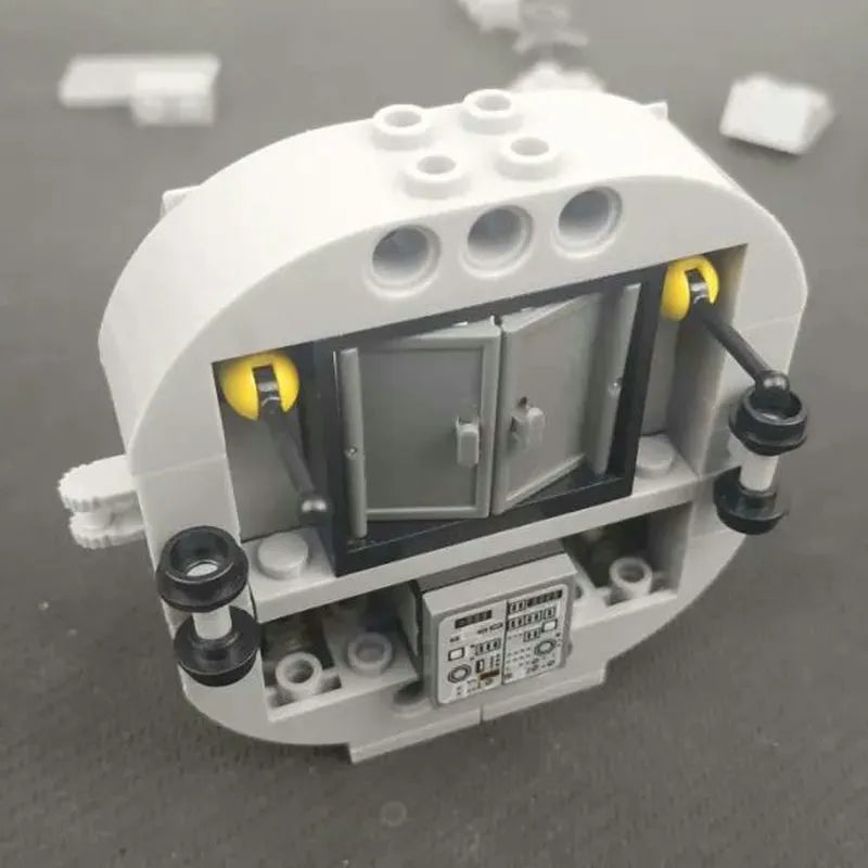 Building Blocks MOC Ideas Expert Apollo 11 Lunar Lander Bricks Toy 60003 - 12