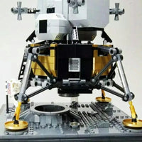 Thumbnail for Building Blocks MOC Ideas Expert Apollo 11 Lunar Lander Bricks Toy 60003 - 4