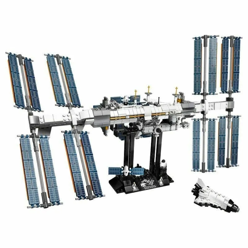 Building Blocks MOC Ideas International Space Station Bricks Toy 60004 - 11