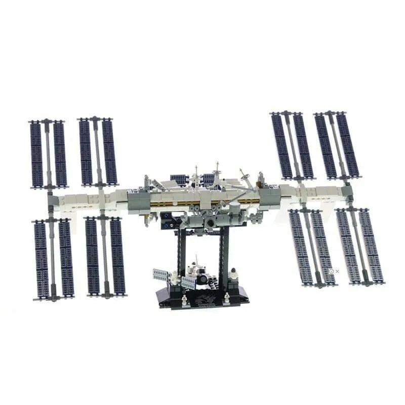 Building Blocks MOC Ideas International Space Station Bricks Toy 60004 - 2