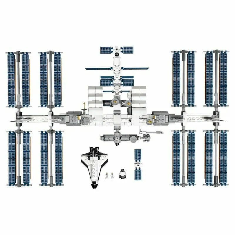 Building Blocks MOC Ideas International Space Station Bricks Toy 60004 - 13