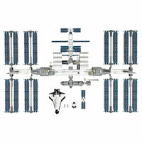 Thumbnail for Building Blocks MOC Ideas International Space Station Bricks Toy 60004 Construction Set Toys - 13