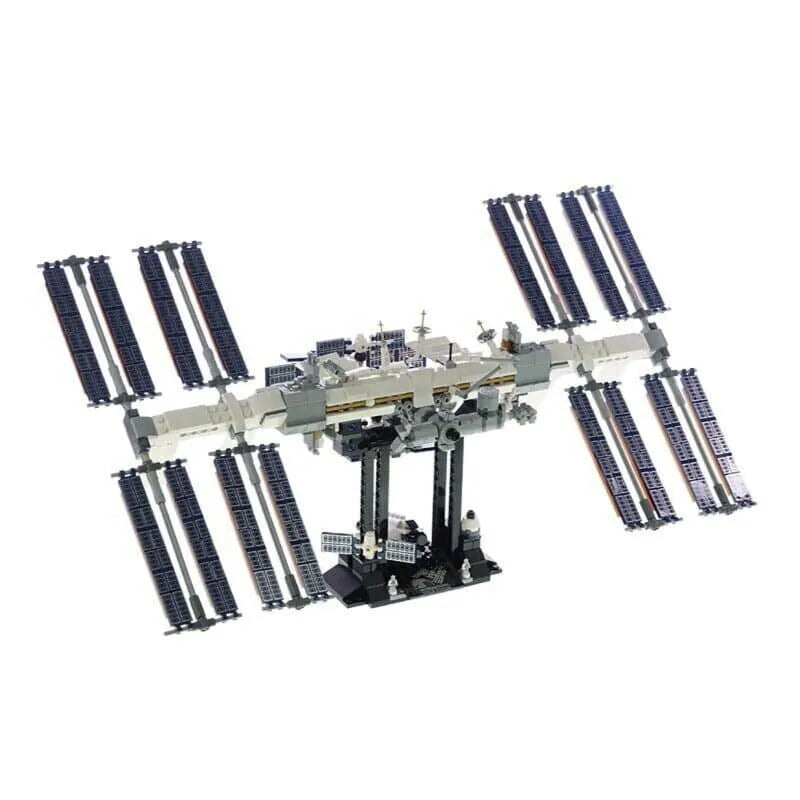 Building Blocks MOC Ideas International Space Station Bricks Toy 60004 - 1