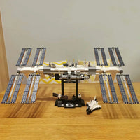Thumbnail for Building Blocks MOC Ideas International Space Station Bricks Toy 60004 Construction Set Toys - 7