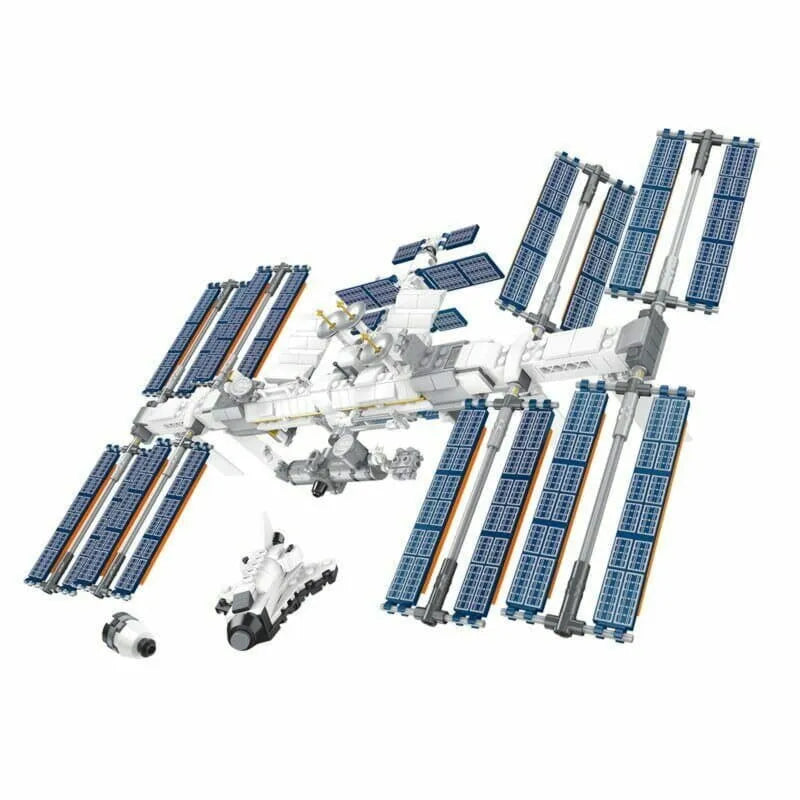 Building Blocks MOC Ideas International Space Station Bricks Toy 60004 - 14
