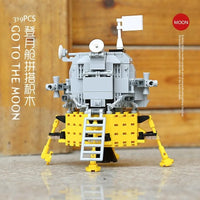 Thumbnail for Building Blocks MOC Ideas Lunar Lander Module Bricks Toys 13001 Construction Set Toys - 6