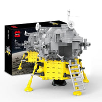 Thumbnail for Building Blocks MOC Ideas Lunar Lander Module Bricks Toys 13001 Construction Set Toys - 10