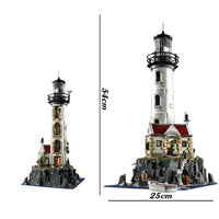 Thumbnail for Building Blocks Ideas Motorized Light House MOC Bricks Toy 92882 - 11