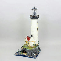 Thumbnail for Building Blocks Ideas Motorized Light House MOC Bricks Toy 92882 - 4