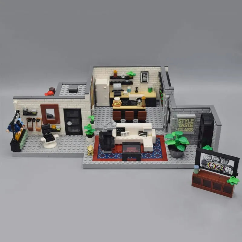Building Blocks MOC Ideas Queer Eye Fab 5 Loft Bricks Toy 12008 - 6