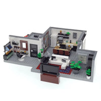 Thumbnail for Building Blocks MOC Ideas Queer Eye Fab 5 Loft Bricks Toy 12008 Construction Set Toys - 1