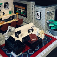 Thumbnail for Building Blocks MOC Ideas Queer Eye Fab 5 Loft Bricks Toy 12008 Construction Set Toys - 7