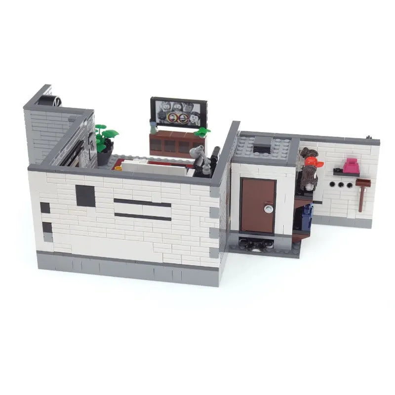 Building Blocks MOC Ideas Queer Eye Fab 5 Loft Bricks Toy 12008 Construction Set Toys - 11