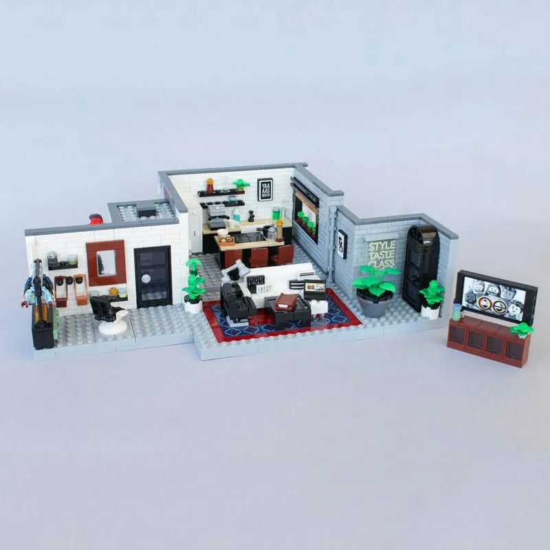 Building Blocks MOC Ideas Queer Eye Fab 5 Loft Bricks Toy 12008 - 3