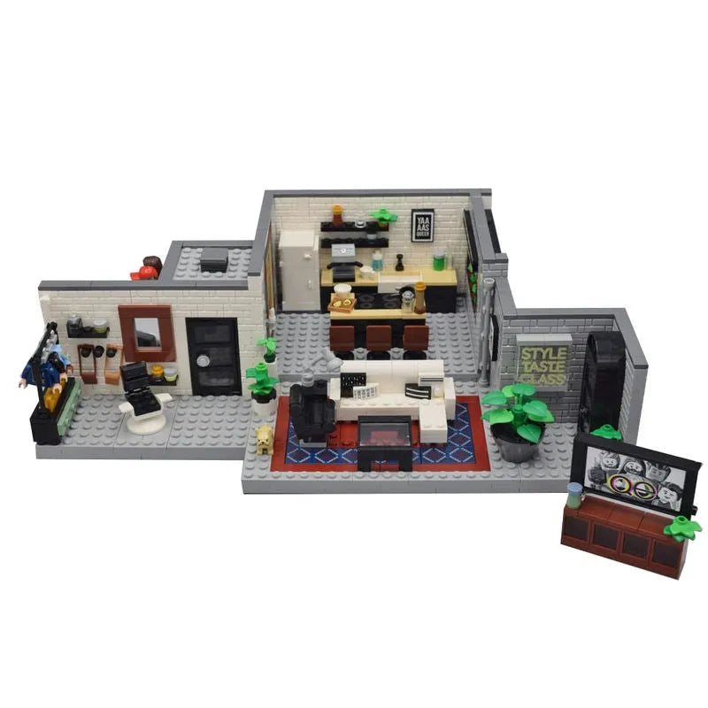 Building Blocks MOC Ideas Queer Eye Fab 5 Loft Bricks Toy 12008 Construction Set Toys - 8