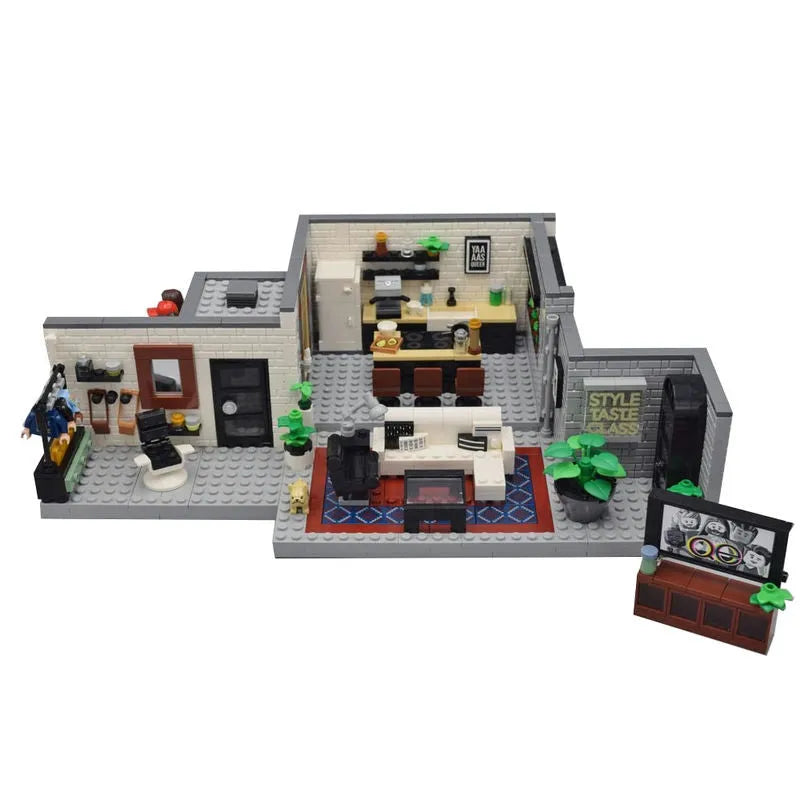 Building Blocks MOC Ideas Queer Eye Fab 5 Loft Bricks Toy 12008 - 8