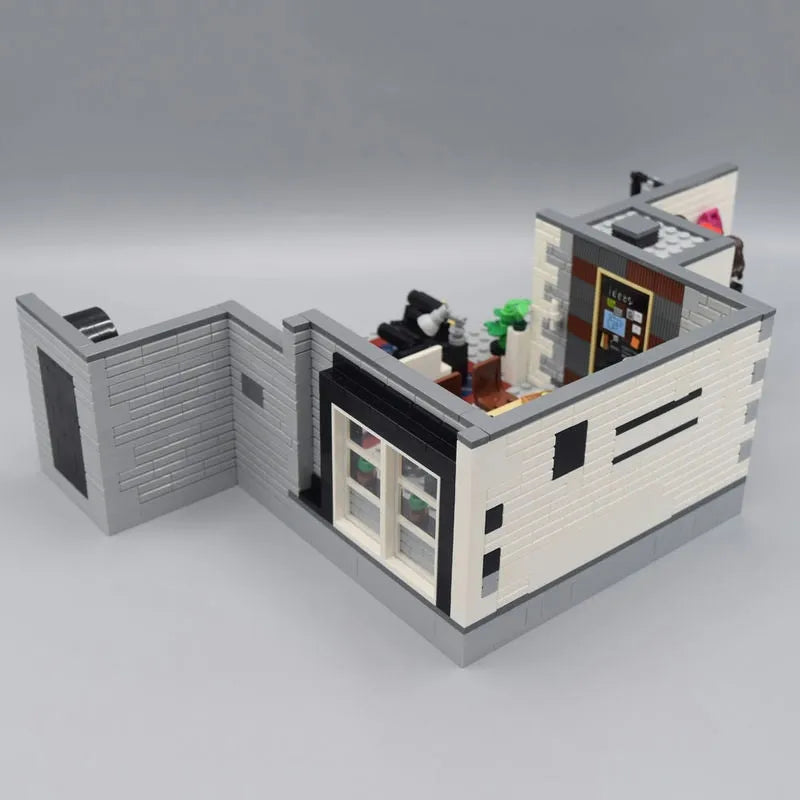 Building Blocks MOC Ideas Queer Eye Fab 5 Loft Bricks Toy 12008 Construction Set Toys - 5