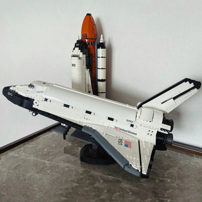 Building Blocks MOC Ideas Space Shuttle Discovery Bricks Toy 63001 EU - 17