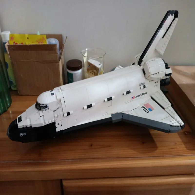 Building Blocks MOC Ideas Space Shuttle Discovery Bricks Toy 63001 EU Construction Set Toys - 5