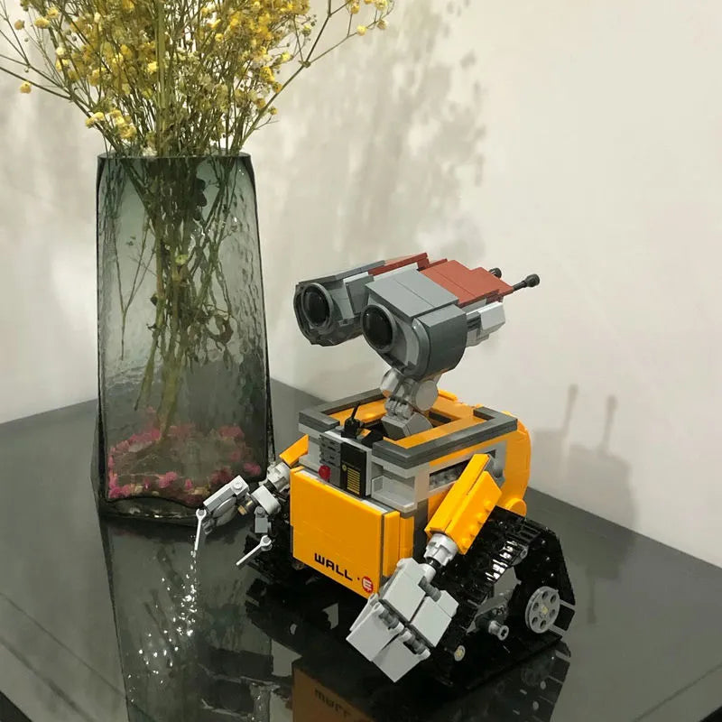 Building Blocks Ideas Star Wars Series 16003 MOC WALL E Robot Bricks - 13