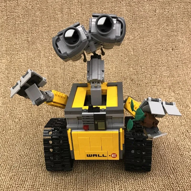 Building Blocks Ideas Star Wars Series 16003 MOC WALL E Robot Bricks - 2