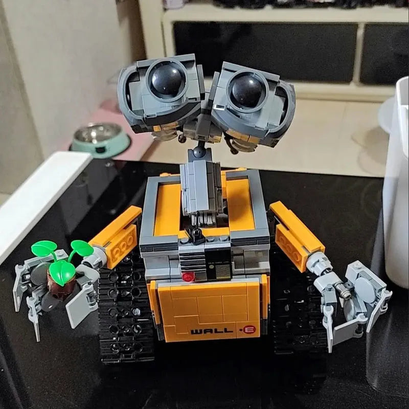Building Blocks Ideas Star Wars Series 16003 MOC WALL E Robot Bricks - 10