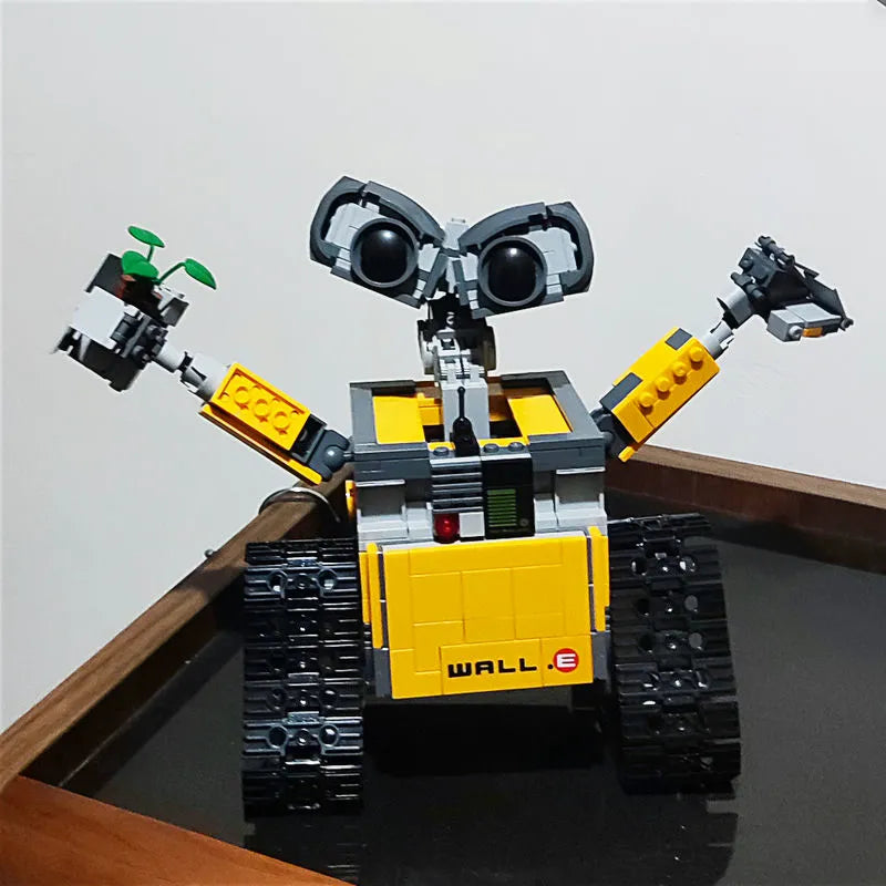 Building Blocks Ideas Star Wars Series 16003 MOC WALL E Robot Bricks - 6