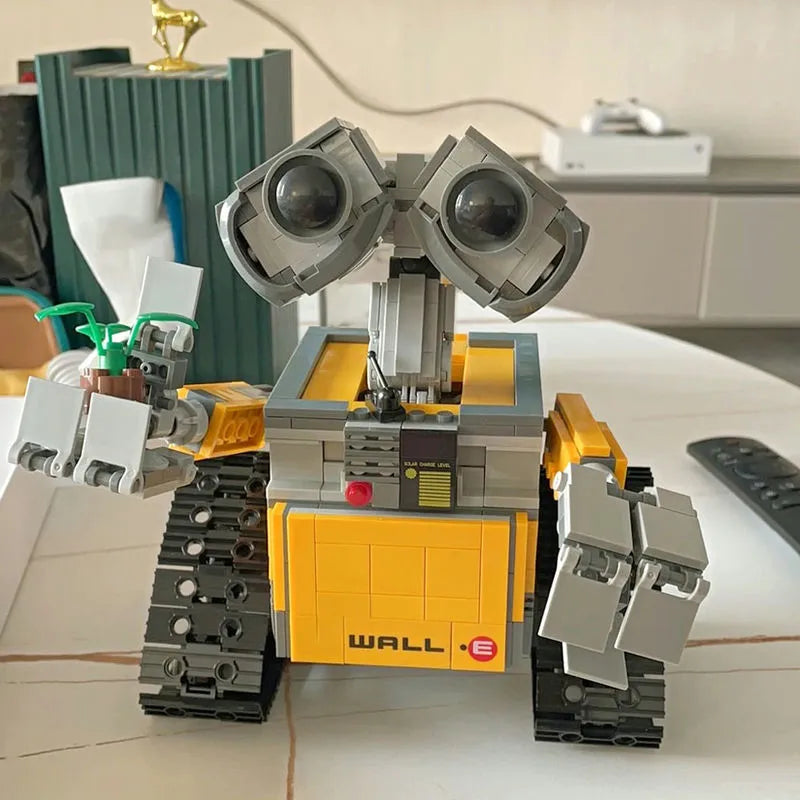 Building Blocks Ideas Star Wars Series 16003 MOC WALL E Robot Bricks - 9