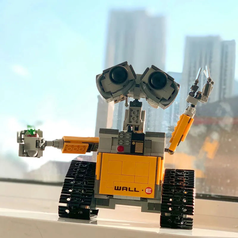 Building Blocks Ideas Star Wars Series 16003 MOC WALL E Robot Bricks - 11