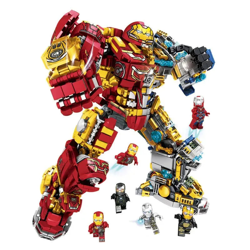 Building Blocks MOC Marvel Super Iron Hero Warrior Robot Bricks Toys - 2