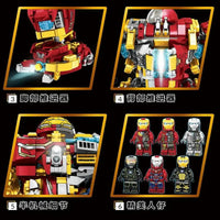 Thumbnail for Building Blocks MOC Marvel Super Iron Hero Warrior Robot Bricks Toys Construction Set Toys - 7
