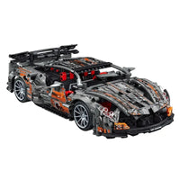Thumbnail for Building Blocks MOC McLaren Concept Sports Roadster Car Bricks Toys C013 - 7