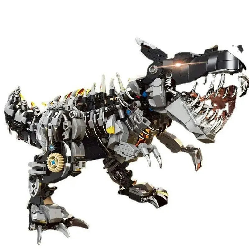 Building Blocks MOC Mechanical Ancient Beasts Dinosaur Bricks Toy - 1