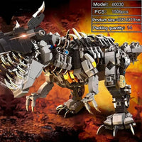 Thumbnail for Building Blocks MOC Mechanical Ancient Beasts Dinosaur Bricks Toy - 2