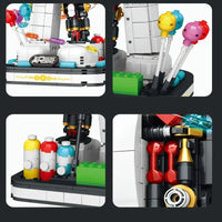 Thumbnail for Building Blocks MOC Mechanical Violent Bear Half Robot Bricks Toy 6303 - 3