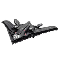 Thumbnail for Building Blocks Military China H - 20 Stealth Bomber Aircraft Bricks Toy - 1