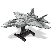 Thumbnail for Building Blocks MOC Military F - 35 Aircraft Lightning Fighter Jet Bricks Toy - 1