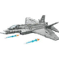 Thumbnail for Building Blocks MOC Military F - 35 Aircraft Lightning Fighter Jet Bricks Toy - 3