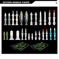 Thumbnail for Building Blocks Military MOC J-16 Multirole Fighter Plane Bricks Kids Toys - 9