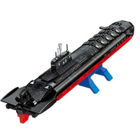 Thumbnail for Building Blocks Military Nuclear Submarine Navy Warship Bricks Toys - 2