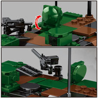 Thumbnail for Building Blocks Military WW2 Army LECLERC Main Battle Tank Bricks Toy Construction Set Toys - 4