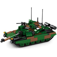 Thumbnail for Building Blocks Military WW2 Army LECLERC Main Battle Tank Bricks Toy Construction Set Toys - 3