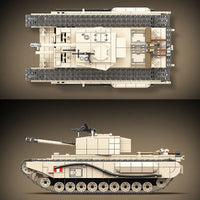 Thumbnail for Building Blocks MOC Military WW2 Churchill Infantry UK Tank Bricks Kids Toy - 7