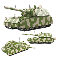 Thumbnail for Building Blocks Military MOC WW2 German Heavy Main Battle Tank Bricks Toys - 1