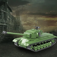 Thumbnail for Building Blocks Military WW2 US Army M26 Pershing Tank Bricks Toy - 2