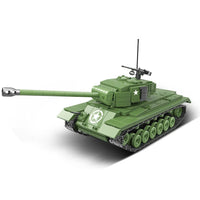 Thumbnail for Building Blocks Military WW2 US Army M26 Pershing Tank Bricks Toy - 7