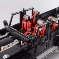 Thumbnail for Building Blocks MOC Motorized Off-Road SUV LAND CRUISER AMG Bricks Toys - 7