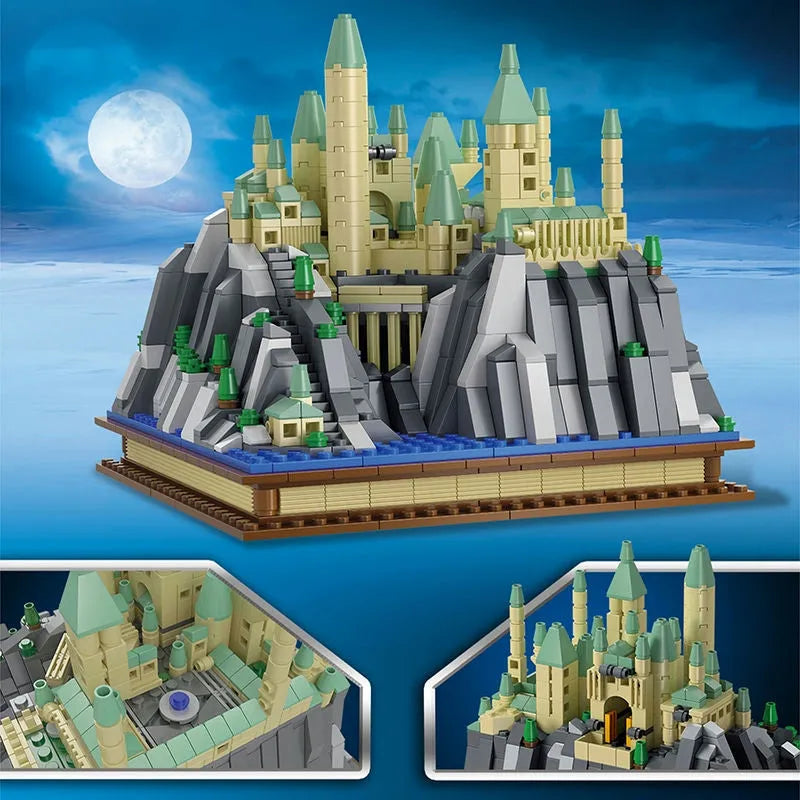 Building Blocks Movie MOC 031006 Harry Potter Hogwarts Castle Bricks Toy Construction Set Toys - 5